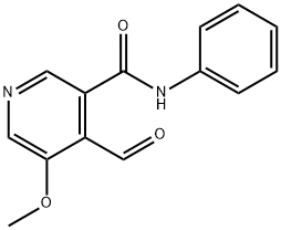 4-Formyl-5-methoxy-N-phenylnicotinamide