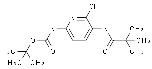 tert-Butyl 6-chloro-5-pivalamidopyridin-2-ylcarbamate