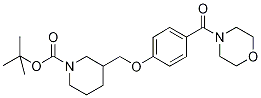 3-[4-(Morpholine-4-carbonyl)-phenoxyMethyl]-piperidine-1-carboxylic acid tert-butyl ester, 98+% C22H32N2O5, MW: 404.51