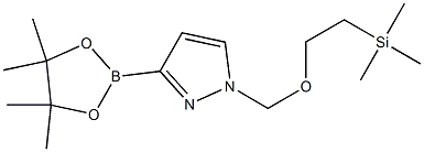 1H-Pyrazole, 3-(4,4,5,5-tetramethyl-1,3,2-dioxaborolan-2-yl)-1-[[2-(trimethylsilyl)ethoxy]methyl]-