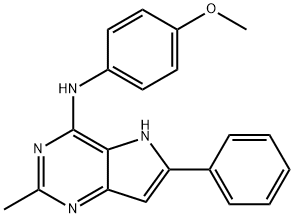 N-(4-Methoxyphenyl)-2-methyl-6-phenyl-5H-pyrrolo[3,2-d]pyrimidin-4-amine