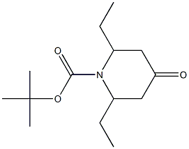 TERT-BUTYL 2,6-DIETHYL-4-OXOPIPERIDINE-1-CARBOXYLATE