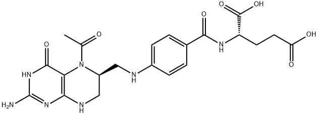 L-Glutamic acid, N-[4-[[[(6S)-5-acetyl-2-amino-3,4,5,6,7,8-hexahydro-4-oxo-6-pteridinyl]methyl]amino]benzoyl]-