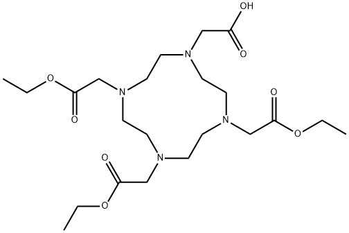 2-[4,7,10-tris(2-ethoxy-2-oxo-ethyl)-1,4,7,10-tetrazacyclododec-1-yl]acetic acid