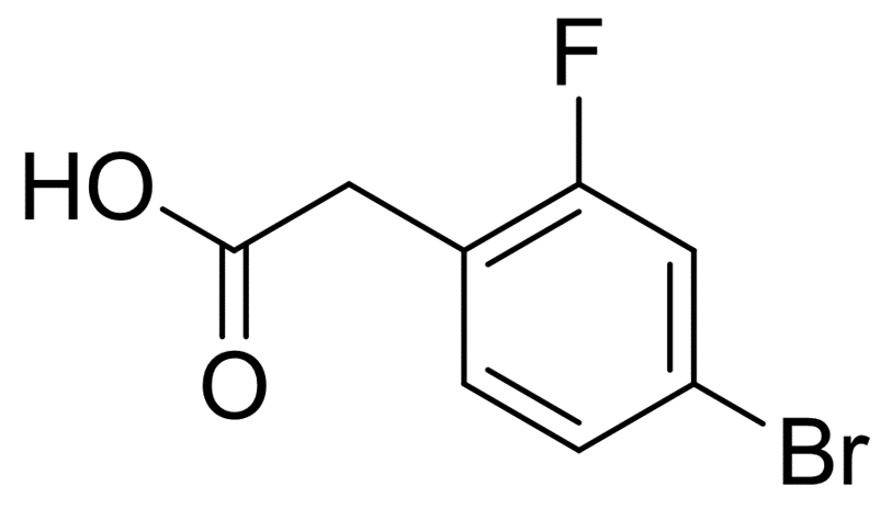 4-溴-2-氟苯乙酸