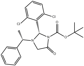 (S)-2-(2,6-二氯苯基)-5-氧代-3-[(S)-1-苯乙基]咪唑啉-1-羧酸叔丁酯