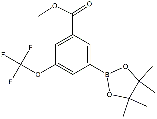 3-(4,4,5,5-四甲基-1,3,2-二氧硼杂环戊烷-2-基)-5-(三氟甲氧基)苯甲酸甲酯