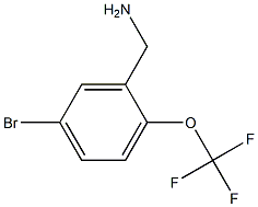 (5-bromo-2-(trifluoromethoxy)phenyl)methanamine