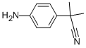 2-(4-aminophenyl)-2-methylpropanenitrile