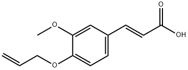 (2E)-3-[3-methoxy-4-(prop-2-en-1-yloxy)phenyl]prop-2-enoic acid