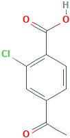 4-乙酰基-2-氯苯甲酸