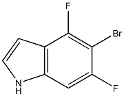 5-bromo-4,6-difluoro-1H-indole