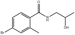 4-溴-N-(2-羟丙基)-2-甲基苯甲酰胺