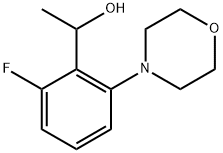 Benzenemethanol, 2-fluoro-α-methyl-6-(4-morpholinyl)-