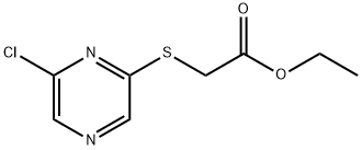 ethyl 2-[(6-chloropyrazin-2-yl)sulfanyl]acetate