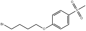 Benzene, 1-(4-bromobutoxy)-4-(methylsulfonyl)-