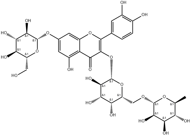 槲皮素3-O-刺槐糖苷-7-O-葡萄糖苷