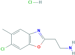 2-(6-Chloro-5-methyl-1,3-benzoxazol-2-yl)-ethanamine hydrochloride