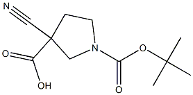 1-[(tert-butoxy)carbonyl]-3-cyanopyrrolidine-3-carboxylic acid