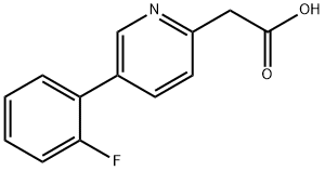 2-(5-(2-Fluorophenyl)pyridin-2-yl)acetic acid