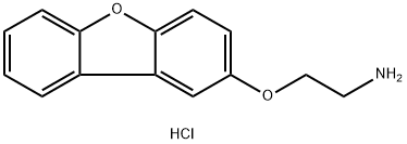 Ethanamine, 2-(2-dibenzofuranyloxy)-, hydrochloride