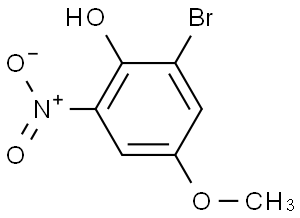 2-BROMO-4-METHOXY-6-NITROPHENOL