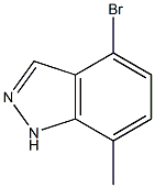 1H-Indazole, 4-broMo-7-Methyl-