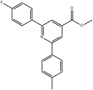 JR-9120, Methyl 2-(4-fluorophenyl)-6-p-tolylpyridine-4-carboxylate, 97%