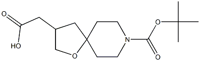 2-{8-[(叔丁氧基)羰基]-1-氧杂-8-氮杂螺[4.5]癸-3-基}乙酸