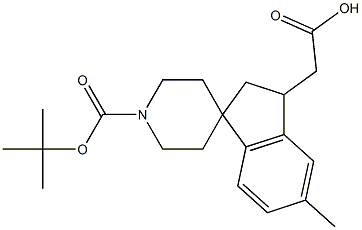 2-(1'-(Tert-Butoxycarbonyl)-5-Methyl-2,3-Dihydrospiro[Indene-1,4'-Piperidine]-3-Yl)Acetic Acid