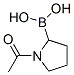 Boronic acid, (1-acetyl-2-pyrrolidinyl)- (9CI)