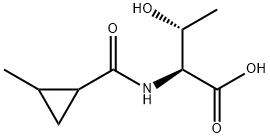 3-hydroxy-2-[(2-methylcyclopropyl)formamido]butanoic acid