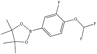 2-(4-DifluoroMethoxy-3-fluorophenyl)-4,4,5,5-tetraMethyl -[1,3,2]dioxaborolane