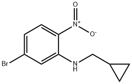 5-bromo-N-(cyclopropylmethyl)-2-nitroaniline