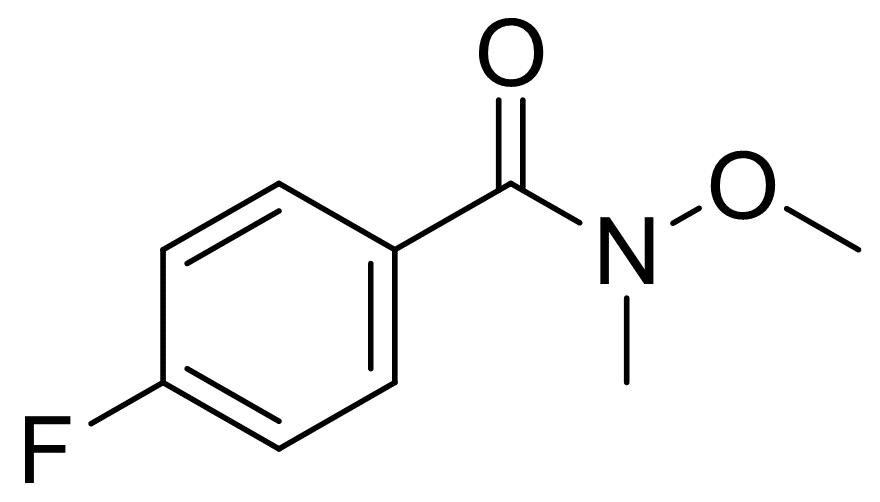 4-氟-N-甲基-N-甲氧基-苯甲酰胺