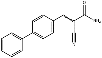 4-phenyl-a-cyanocinnamic acid amide