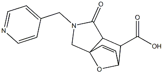 4-OXO-3-PYRIDIN-4-YLMETHYL-10-OXA-3-AZA-TRICYCLO[5.2.1.0(1,5)]DEC-8-ENE-6-CARBOXYLIC ACID