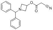 1-二苯甲基-3-氮杂环丁氰乙酸酯