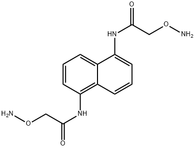 N,N'-(Naphthalene-1,5-diyl)bis[2-(aminooxy)acetamide]