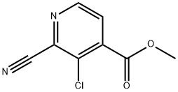 methyl 3-chloro-2-cyano-pyridine-4-carboxylate