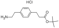 TERT-BUTYL 3-[4-(2-AMINO-ETHYL)-PHENYL]-PROPIONATE HYDROCHLORIDE