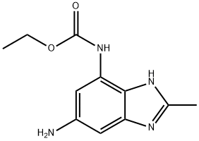 ethyl 2-methyl-6-amino-1H-benzo[d]imidazol-4-ylcarbamate