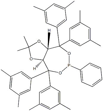 (3aS,8aS)-4,4,8,8-Tetrakis(3,5-dimethylphenyl)tetrahydro-2,2-dimethyl-6-phenyl-1,3-dioxolo[4,5-e][1,3,2]dioxaphosphepin