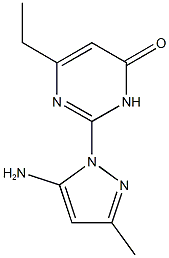 2-(5-AMINO-3-METHYL-1H-PYRAZOL-1-YL)-6-ETHYLPYRIMIDIN-4(3H)-ONE