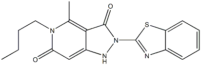 2-(1,3-benzothiazol-2-yl)-5-butyl-4-methyl-1H-pyrazolo[4,3-c]pyridine-3,6-dione