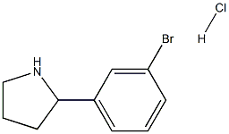 2-(3-溴苯基)吡咯烷盐酸盐