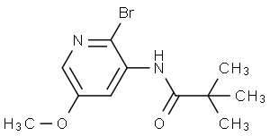 N-(2-Bromo-5-methoxypyridin-3-yl)pivalamide