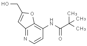 N-(2-(Hydroxymethyl)furo[3,2-b]pyridin-7-yl)-pivalamide