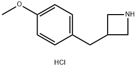 3-[(4-methoxyphenyl)methyl]azetidine hydrochloride