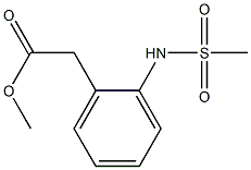 2-(甲磺酰氨基)苯乙酸甲酯